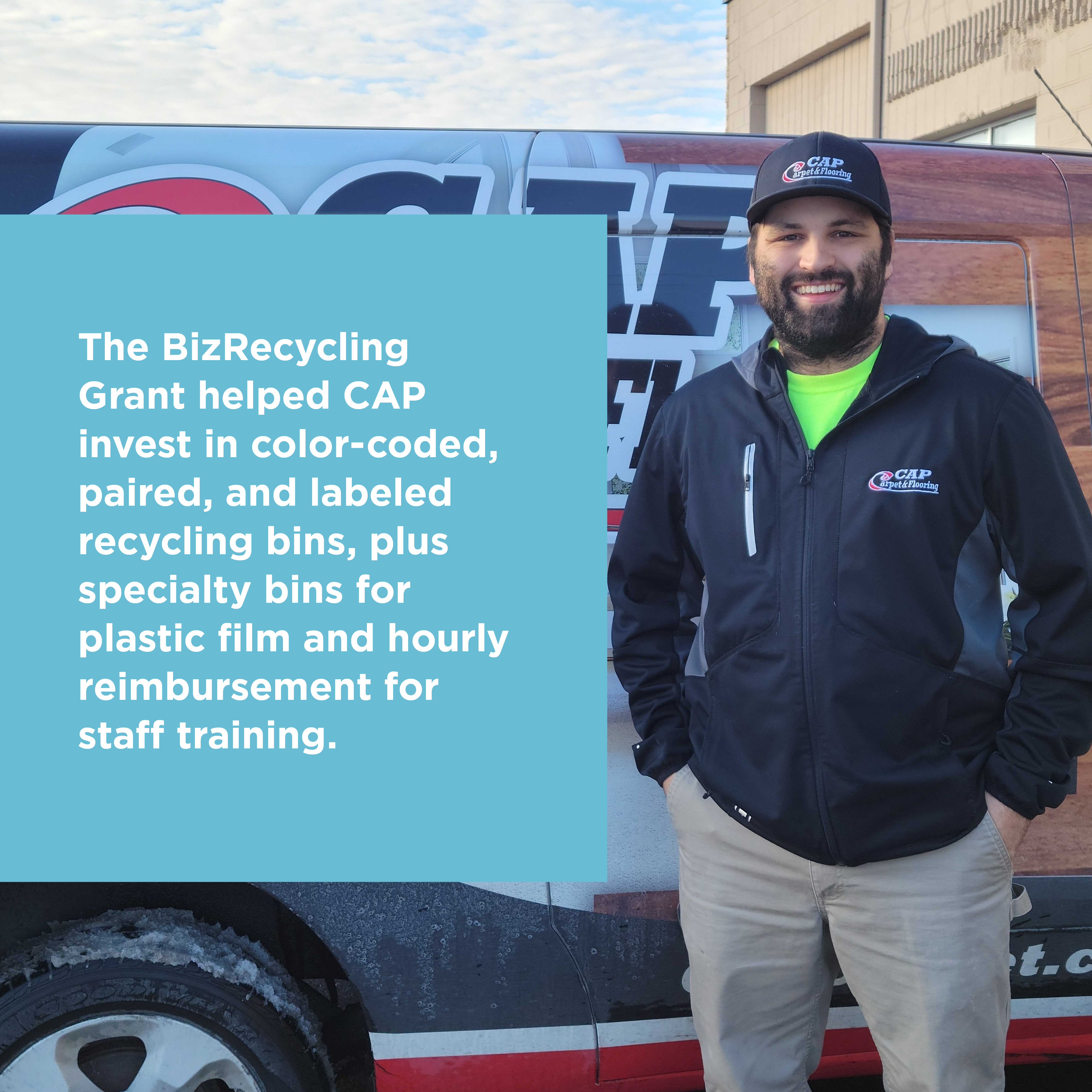 Waste Wise success story CAP Carpet & Flooring Minnesota Chamber of